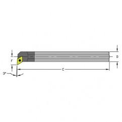 E12Q SDUPR3 Solid Carbide Boring Bar w/Coolant - Exact Industrial Supply