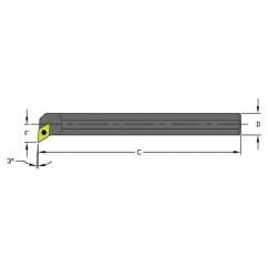 S12Q SDUCR3 Steel Boring Bar - Exact Industrial Supply
