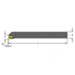 A10Q SCLCL3 Steel Boring Bar w/Coolant - Exact Industrial Supply
