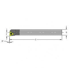 C08J STUCR2 Solid Carbide Boring Bar - Exact Industrial Supply