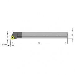 E12Q SWLCL3 Solid Carbide Boring Bar w/Coolant - Exact Industrial Supply