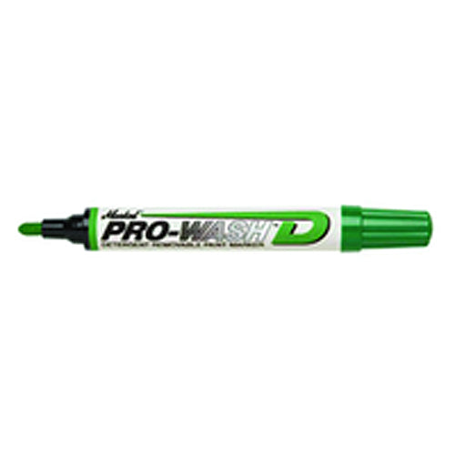 Pro Wash Marker D - Model 97016 - Green - Exact Industrial Supply