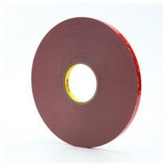 1/2X72 4936F GRAY 3M VHB TAPE - Exact Industrial Supply