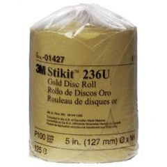 5 - P100 Grit - 236U Disc Roll - Exact Industrial Supply