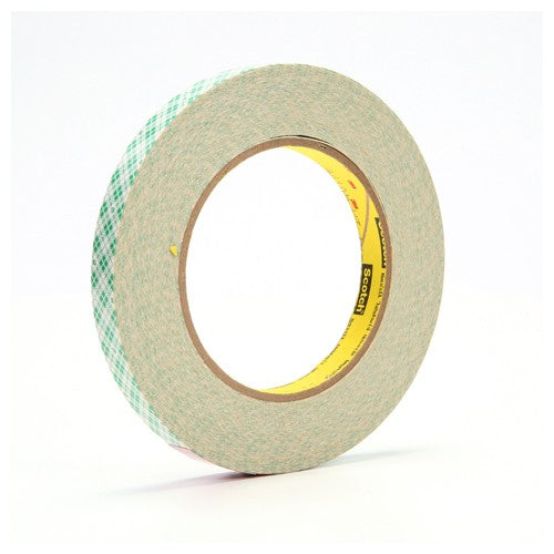 3M Double Coated Paper Tape 410M Natural 1/2″ × 36 yd 5 mil - Exact Industrial Supply