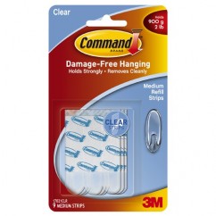 Command™ Clear Medium Refill Alt Mfg # 34708 - Exact Industrial Supply