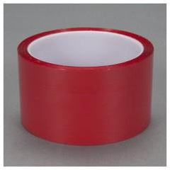 2X72 YDS 850 RED 3M POLY FILM TAPE - Exact Industrial Supply