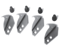 Bar Puller Replacement Fingers For CNC Lathes - Part # BU-GAFDL4 - Exact Industrial Supply