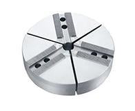 Round Chuck Jaws - 1.5mm x 60 Serrations - Chuck Size 4" inches - Part #  6-RKT-4200CI - Exact Industrial Supply
