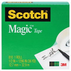 Scotch Magic Tape 810 3/4″ × 1296″ Boxed - Exact Industrial Supply