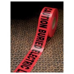 3X1000' 302 BURIED BARRICADE TAPE - Exact Industrial Supply