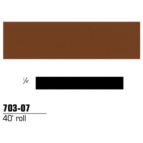 1/4 in × 40 ft 3M™ Scotchcal™ Striping Ta Brown Alt Mfg # 70307 - Exact Industrial Supply