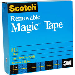 Scotch Removable Tape 811 3/4″ × 1296″ (19 mm × 32 9 m) - Exact Industrial Supply
