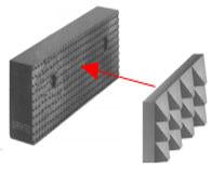 Serrated Jaws - Snap Jaws - Part #  4SER-100 - Exact Industrial Supply