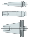 3/4 Dia. x 7/8-20 Thread Tapping Attachment Shank - Exact Industrial Supply