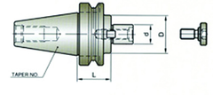 1-1/2 BT50 SHELL MILL HLDR EM - Exact Industrial Supply