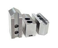 Pointed Chuck Jaws - 1.5mm x 60 Serrations -  Chuck Size 15" inches and up - Part #  KT-15400AP - Exact Industrial Supply
