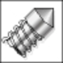 SPRING PLUNGER M6X14X3.5 - Exact Industrial Supply