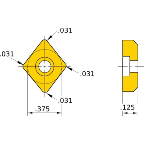 ICSN322 CARBIDE SPARE PART