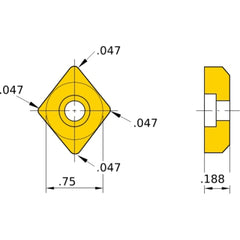 ICSN633 CARBIDE SPARE PART