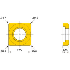 ISSN323 CARBIDE SPARE PART
