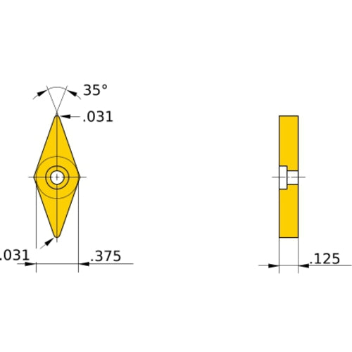 IVSN322 CARBIDE SPARE PART