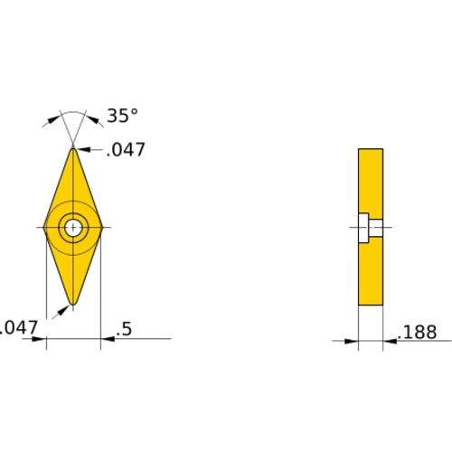 IVSN433 CARBIDE SPARE PART