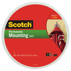 Scotch Mounting Tape 110-LONG .75″ × 350″ (19mm × 8 89m) - Exact Industrial Supply