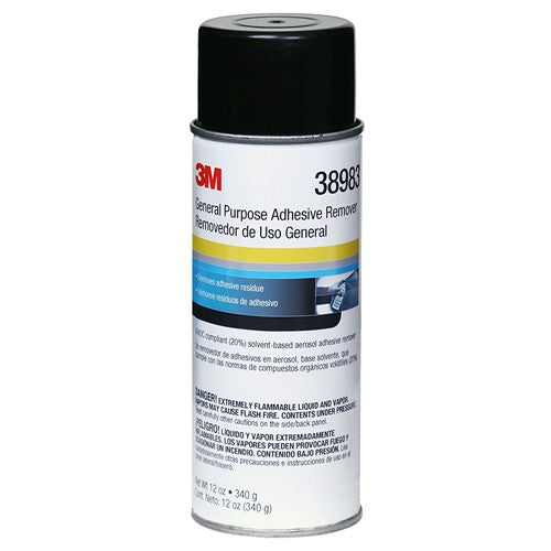 3M General Purpose Adhesive Remover 38983 12 oz Net Wt - Exact Industrial Supply