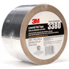 List 3380 72mm x 45m Aluminum Foil Tape - Silver - Exact Industrial Supply