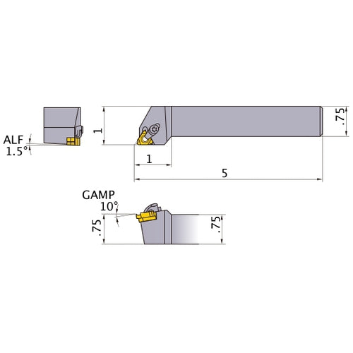 MMTER-123 TURNING HOLDER