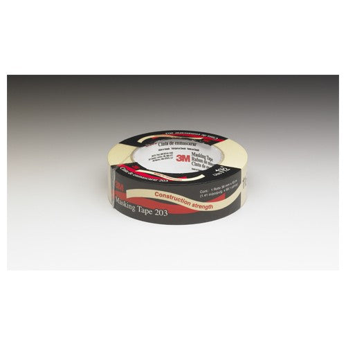 3M General Purpose Masking Tape 203 Beige 36 mm × 55 m 4.7 mil - Exact Industrial Supply