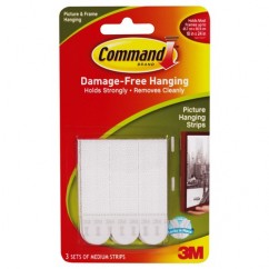 Command™ Picture Hanging Stri Alt Mfg # 80974 - Exact Industrial Supply