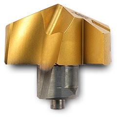 .4803 Cutting Dia. TiAlN/TiN End Mount Drill Tip - Exact Industrial Supply