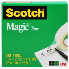 Scotch Magic Tape 810 1″ × 1296″ Boxed - Exact Industrial Supply