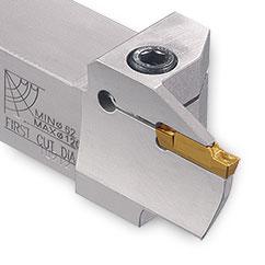 TTFR25.4-120-4RN - Ultra+ Grooving & Turning Holder - Exact Industrial Supply