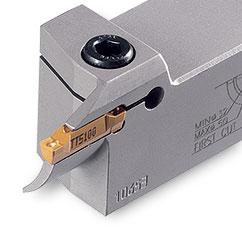 TTFR25.4-40-3 - Ultra+ Grooving & Turning Holder - Exact Industrial Supply