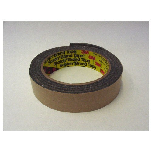 3M Urethane Foam Tape 4314 Charcoal Gray 1/4″ × 18 yd 250 mil - Exact Industrial Supply