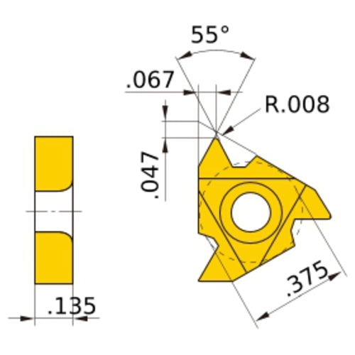 MMT16ERG55 VP10MF INSERT