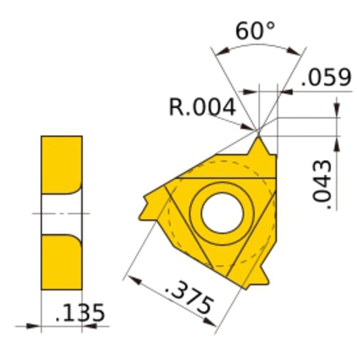 MMT16IR115NPT VP10MF INSERT