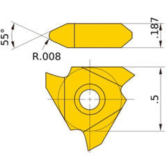 MTTR435502 UTI20T INSERT