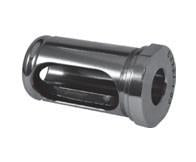 Type CS Tool Holder Bushings - Part #  TBCS-10-0750-B - (OD: 1") (ID: 3/4") (Slot Length: 1-3/8") (Length Under Head: 1-3/4") - Exact Industrial Supply