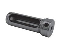 Type Z Tool Holder Bushings - Part #  TBZ-10-0312-B - (OD: 1") (ID: 5/16") (Head Thickness: 1/2") (Slot Length: 2-3/8") (Length Under Head: 2-3/4") - Exact Industrial Supply