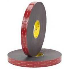 List 5952 3/4" x 15 yds VHB Acrylic Foam Tape - Black - Exact Industrial Supply