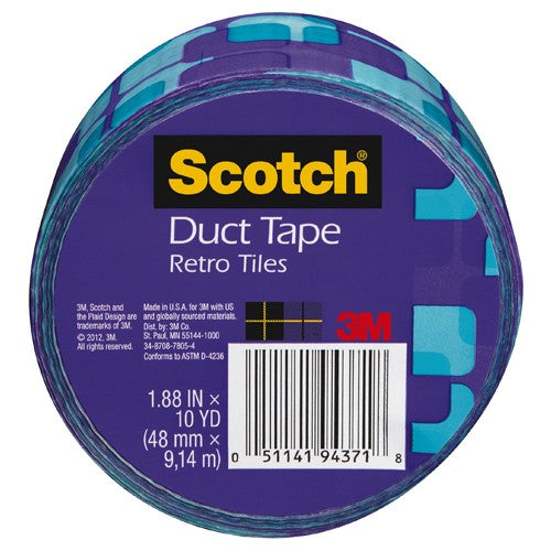 1.88 in × 10 yd (48 mm × 9,14 m) V Scotch(R) Duct Tape 910-VTL-C Alt Mfg # 94371 - Exact Industrial Supply