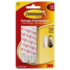 Command™ Large Refill Strips Alt Mfg # 85126 - Exact Industrial Supply