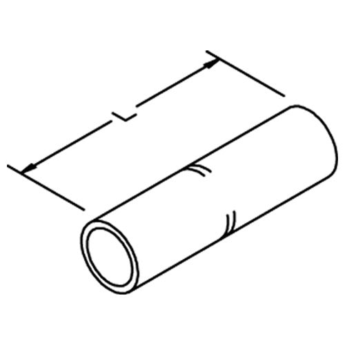 3M Scotchlok Copper Standard Barrel Connector 10006 up to 35 kV 2/0 AWG Black - Exact Industrial Supply