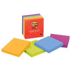 ‎Post-it Super Sticky Notes 654-5SSAN 3″ × 3″ (76 mm × 76 mm) Marrakesh Collection