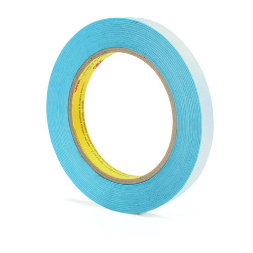 3M Repulpable Double Coated Flying Splice Tape 913 Blue 12 mm × 33 m 3 mil - Exact Industrial Supply