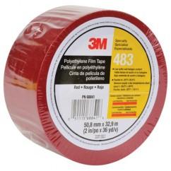 2X36 YDS 483 RED POLYETHYLENE FILM - Exact Industrial Supply